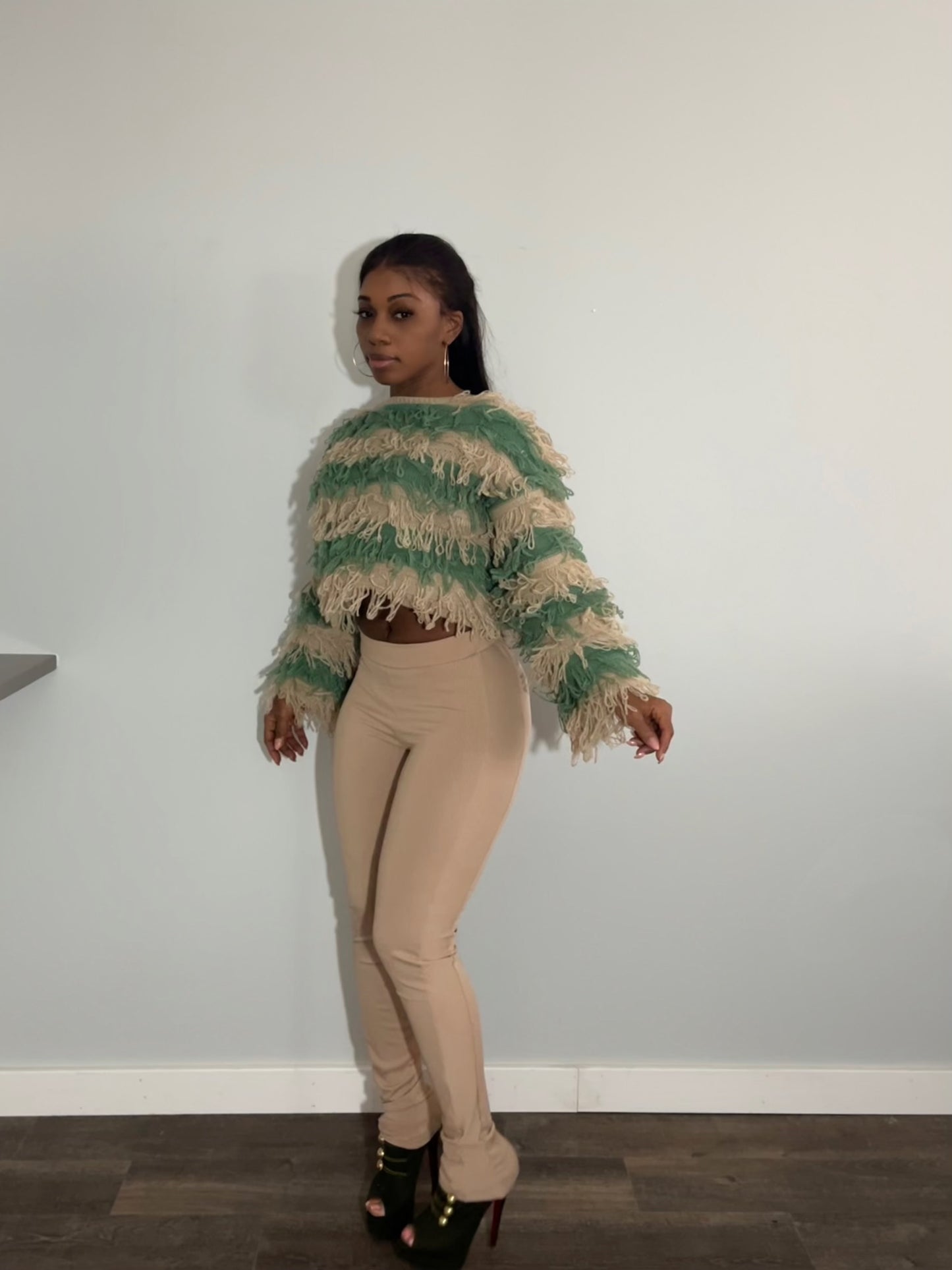 Oscar shaggy sweater