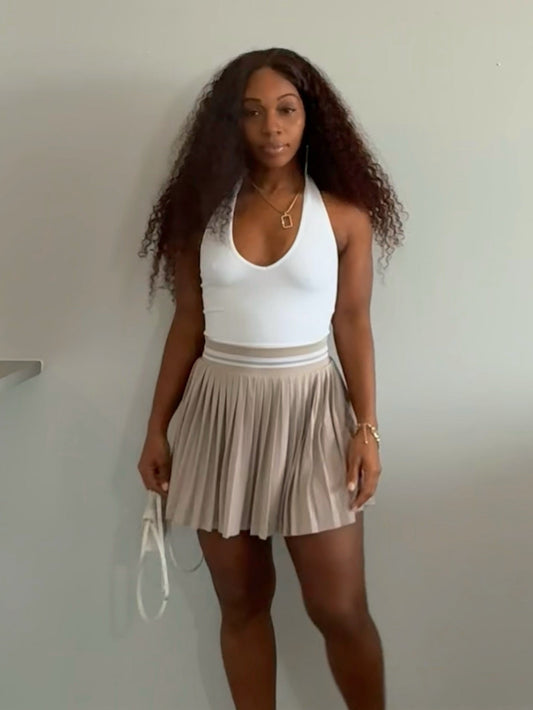 Pleated Tennis Skirt