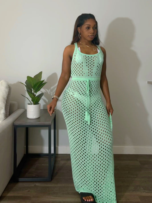 Destined crochet cover up