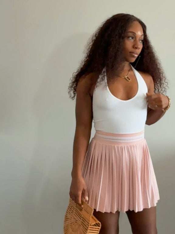 Pleated Tennis Skirt
