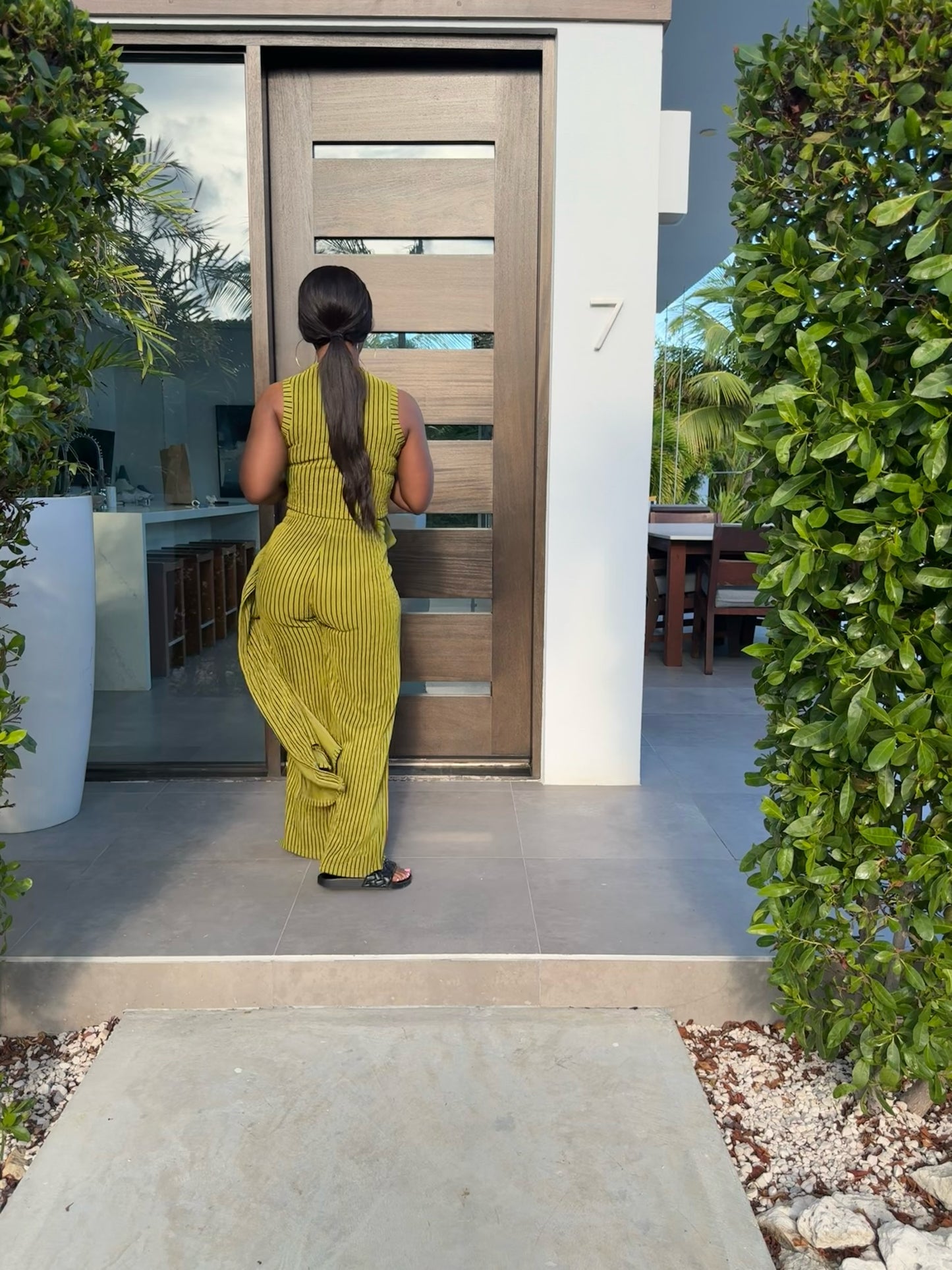 Summer Falls three piece textured set